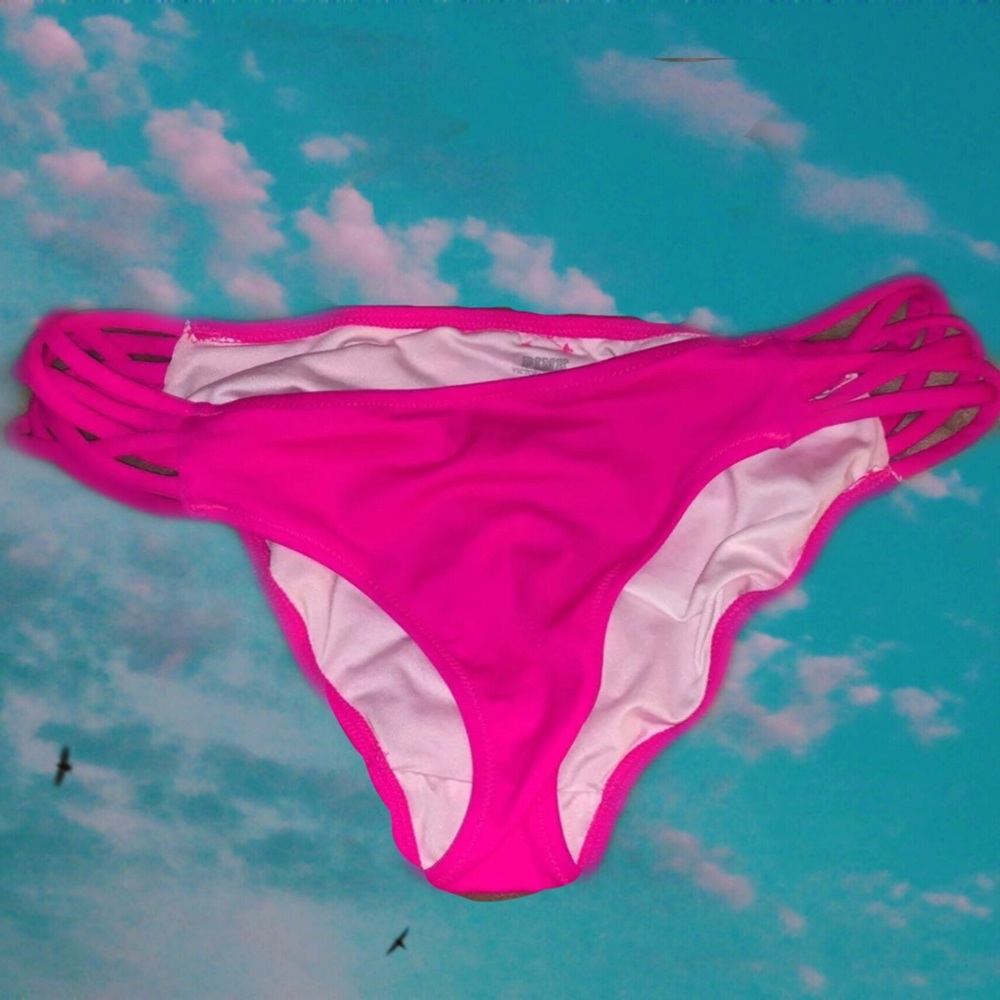 PINK Victoria’s Secret Strappy Bikini Bottom